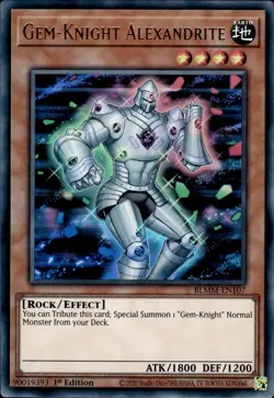 Gem-Knight Alexandrite - Ultra Rare 1st Edition BLMM-EN107 - NM - YuGiOh - Image 1