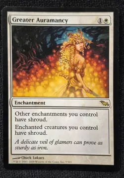 MTG Greater Auramancy - Shadowmoor - LP - Image 1