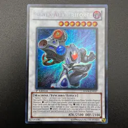 YuGiOh Genex Ally Triforce HA04-EN057 Secret Rare 1st Edition NM - Image 1