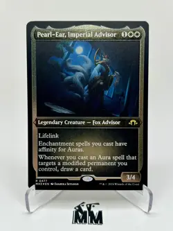 Pearl-Ear, Imperial Advisor 0477 Etched Foil Rare Modern Horizons 3 Magic MTG - Image 1