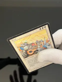 Magic the Gathering MTG Arabian Nights JihadBANNED LP- (Beta Bob) - Image 3