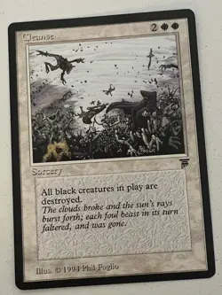 Magic the Gathering MTG Legends Cleanse LP+ (Beta Bob) - Image 1