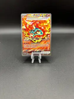 Pokemon Hearthflame Mask Ogerpon ex 212/167 Sv06: Twilight Masquerade (SIR) - Image 1