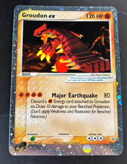 Pokemon Black Star Promo Holo Ultra Rare Groudon EX 002 2003 Rare! - Image 1