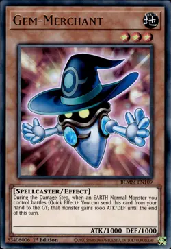 Gem-Merchant - Ultra Rare 1st Edition BLMM-EN109 - NM - YuGiOh - Image 1