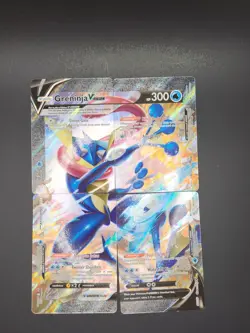 Pokemon TCG Greninja V-Union Holo Card Set of 4 SWSH Promo Cards SWSH155-158 - Image 2