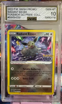Radiant Eevee - Pokemon Go Promo SWSH230 - Image 1