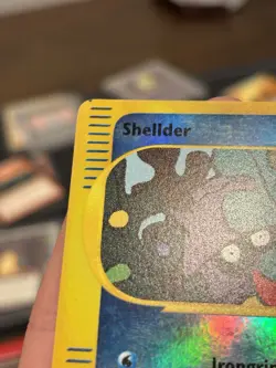 Pokemon Shellder 129/165 Expedition Base Set 2002 Reverse Holo - MP - Image 3