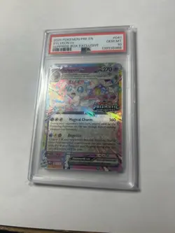 PSA 10 Sylveon Ex Prismatic Evolutions 041/131 Surprise Box Stamped Pokemon TCG - Image 3