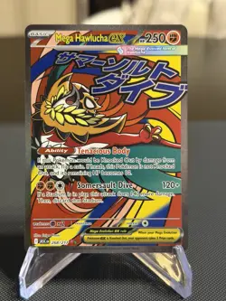 Mega Hawlucha ex 268/217 Me: Ascended Heroes Holo Pokemon TCG Mega Evolution - Image 2