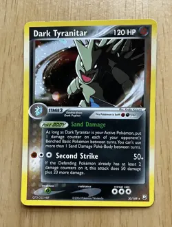 Pokemon TCG DARK TYRANITAR 20/109 Holo & Normal. Ex Team Rocket Returns. EX/NM - Image 4