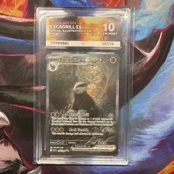 Pokemon Black Bolt Excadrill EX 168/086 Special Illustration ACE 10 - Image 1