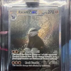 Pokemon Black Bolt Excadrill EX 168/086 Special Illustration ACE 10 - Image 2