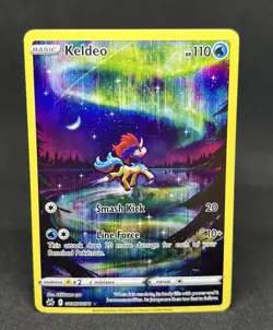 Full Art Keldeo Pokemon Sword & Shield Crown Zenith Galarian Gallery #GG07 - Image 1