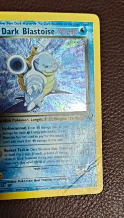 Pokemon TCG Dark Blastoise 3/82 Holo Rare WOTC: Team Rocket - Image 3