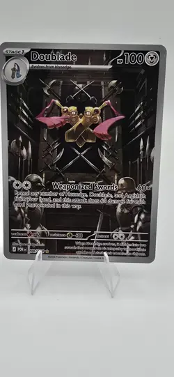 2026 Pokemon - DOUBLADE - IR Illustration Rare - PERFECT ORDER - 098/088 - Image 1