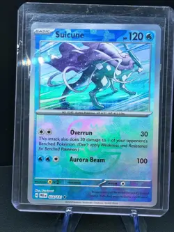 Suicune (Master Ball Pattern) SV: Prismatic Evolutions (PRE) 024/131 Holofoil... - Image 1