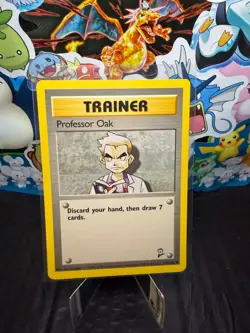 Professor Oak 116/130 - Base Set 2 - Pokemon TCG - LP - Image 1