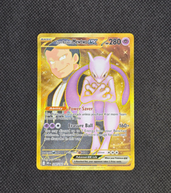 Pokemon TCG Team Rocket's Mewtwo EX Destined Rivals 240/182 Full Art - Image 1