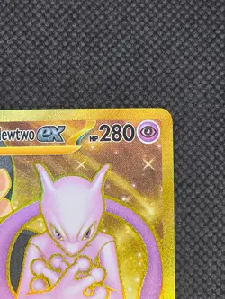 Pokemon TCG Team Rocket's Mewtwo EX Destined Rivals 240/182 Full Art - Image 3