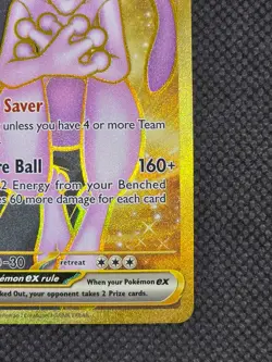 Pokemon TCG Team Rocket's Mewtwo EX Destined Rivals 240/182 Full Art - Image 4