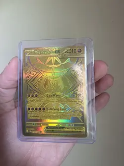 Pokemon Mega Zygarde EX Gold Full Art Holo - Perfect Order RARE 124/088 - Image 4