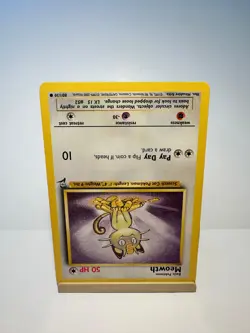 Meowth 80/130 Common Base Set 2 Pokemon Near Mint - Image 2