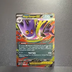 Mega Gengar EX 056/094 | Pokemon TCG: Phantasmal Flames | NM or Better ✅🔥 - Image 1