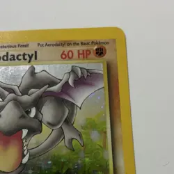 Pokemon TCG Aerodactyl Fossil 1st Edition Holo Rare 1/62 Wizards 1999 LP READ - Image 4
