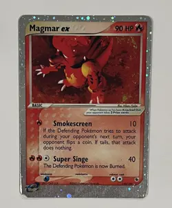 Pokemon - Magmar ex 100/109 Holo Ruby and Saphire - Image 1