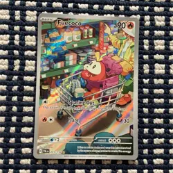 Pokemon TCG Fuecoco Illustration Rare Full Art Holo Paldea Evolved 90 HP 201/193 - Image 1