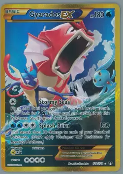 Gyarados EX Secret Rare Full Art Holo 123/122 Breakpoint Pokemon TCG Mint 🔥 - Image 1