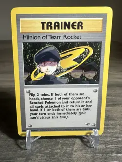 Pokemon — Minion of Team Rocket 113/132 — Gym Heroes - Image 1