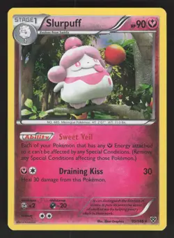 Slurpuff 95/146 Holo Rare Pokemon TCG XY Base Set LP - Image 1