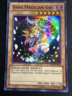 | Yugioh Dark Magician Girl DPYG-EN008 Super Rare Duelist Pack Yugi NM- 🔥 | - Image 1