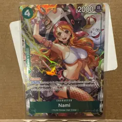 One Piece TCG Nami OP14-031 Alt Art SR The Azure Sea’s Seven English OP14 TCG - Image 1