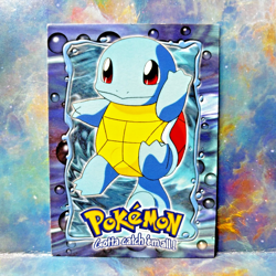 Squirtle #07 Pokemon Topps TV Animation Card - Image 1