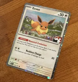 Eevee 143/191, NM Holo, Prize Pack Series 7, Pokemon Play! Promo, TCG Card - Image 2