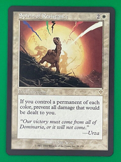 MTG - Spirit Of Resistance - Invasion - NM - Unplayed - Rare - MAGIC CARD - Image 1
