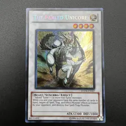 YuGiOh The Fabled Unicore HA04-EN027 HA04-EN027 Secret Rare Unlimited NM - Image 1