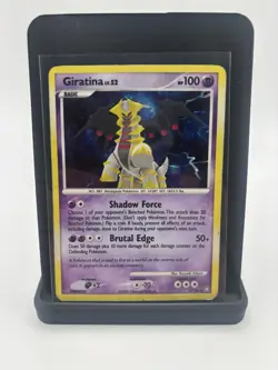 Pokemon 2008 Giratina Reverse Holo TCG Card Legends Awakened 4/146 - DMG - Image 1