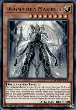 Dogmatika Maximus - Ultra Rare 1st Edition BLMM-EN129 - NM - YuGiOh - Image 1