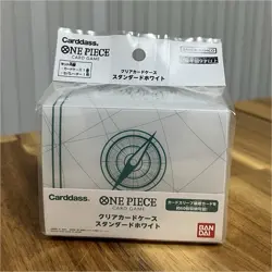 Bandai Carddass ONE PIECE Deck Box-White / Holds approx. 50 sleeved cards - Image 1