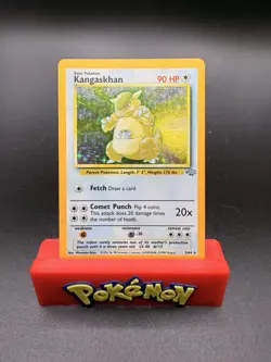 Pokemon Card TCG 1999 WOTC Kangaskhan 5/64 Jungle (Unlimited) Holo Rare LP - Image 1