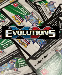5x - XY Evolutions Pokemon LIVE TCG Online Code Cards - Messaged Same Day - Image 1