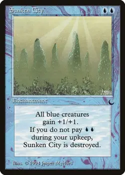 2x Sunken City The Dark HP MTG - Image 1