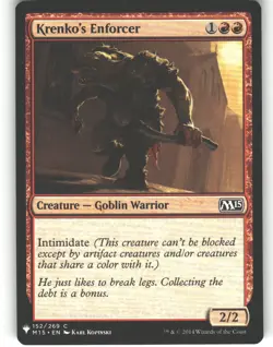 Krenko's Enforcer - The List Reprints - MTG - Common - #152 - NM - Image 1