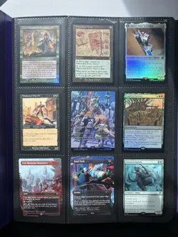 MTG Rare And Mythic Singles Lot With Binder Included - Image 1