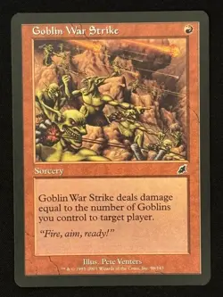 1x MTG Goblin War Strike - Scourge (SCG) #96 - Magic the Gathering - Image 1