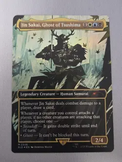 MTG: Jin Sakai, Ghost Of Tsushima (LP) (Foil): Secret Lair - Image 1